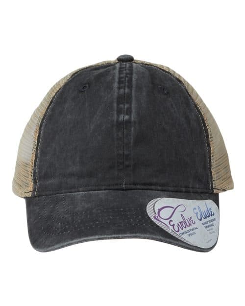 Women's Washed Mesh-Back Cap