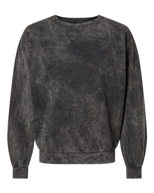 Unisex Premium Fleece Mineral Wash Crewneck Sweatshirt