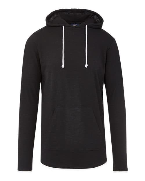 Unisex Miles Slub Hooded Long Sleeve T-Shirt