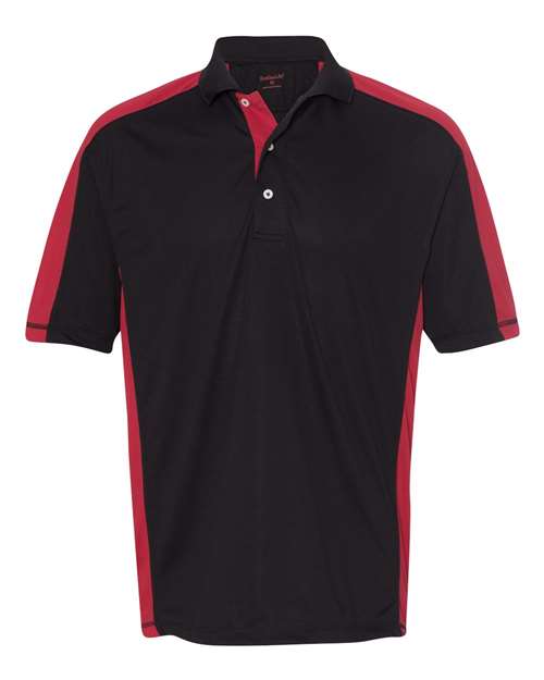 Men's Colorblocked Moisture Free Mesh Polo