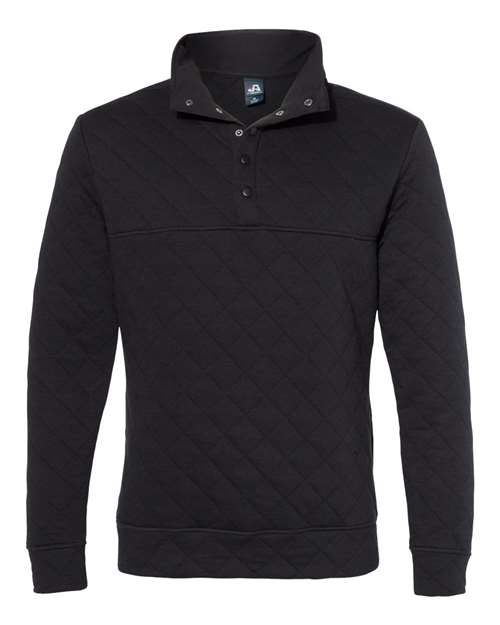 Men's Quilted Half-Snap Pullover