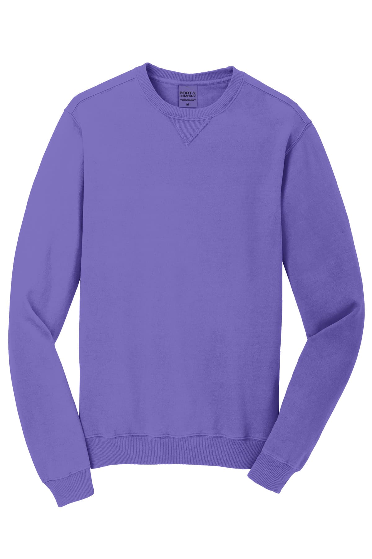 Port & Co Beach Wash Garment-Dyed Crewneck Sweatshirt