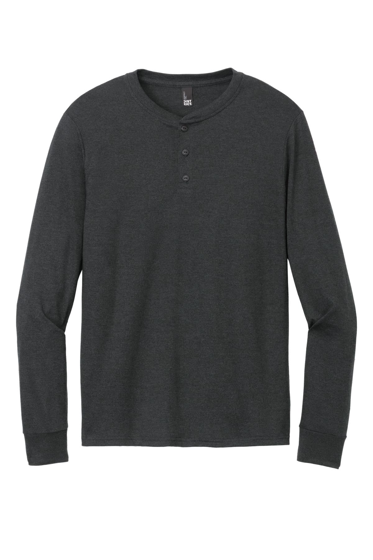 District Perfect Tri Long Sleeve Henley