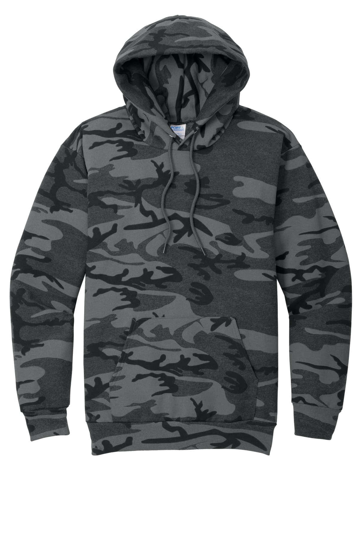 Port & Co Core Fleece Camo Pullover Hooded Sweatshirt